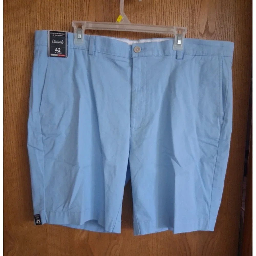NWT Roundtree & Yorke Casuals Shorts Men 42 x 9
